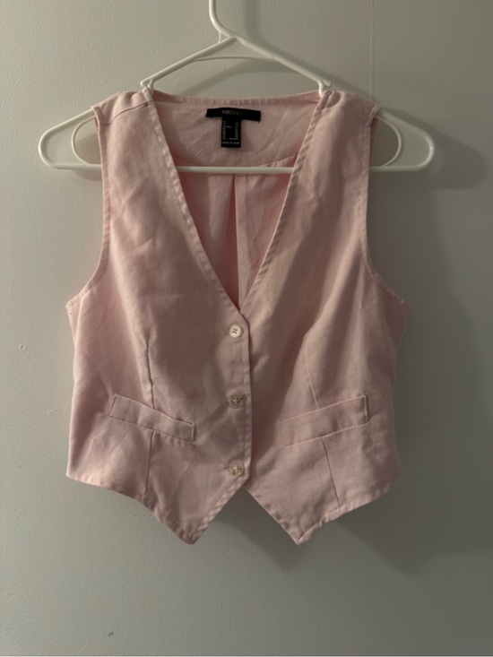 Forever 21 Jackets & Blazers - Forever 21 Light Pink Women's Top